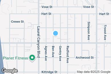 Map image of the property - 6824 Ben Ave