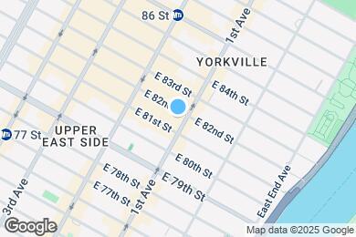 Map image of the property - 1569 1st Ave
