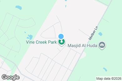 Map image of the property - Vine Creek Reserve Rental Homes