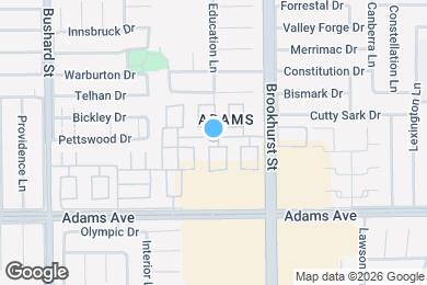 Map image of the property - 9856 Continental Dr