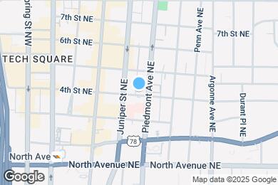 Map image of the property - 160 4th St Ne