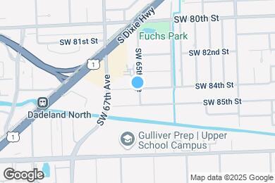 Map image of the property - 8400 SW 65th Ave