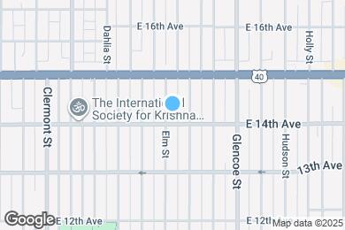 Map image of the property - 1416 Elm St