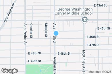 Map image of the property - 4524 Avalon Blvd