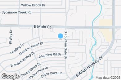 Map image of the property - 929 Meadow Mead Dr