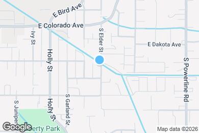 Map image of the property - 1205-1205 S Elder St