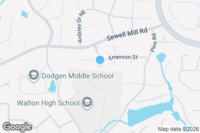 Map image of the property - 3868 Emerson St