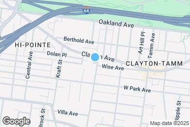 Map image of the property - 1149 Louisville Ave