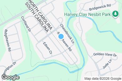 Map image of the property - 1628 Ridgehaven Rd