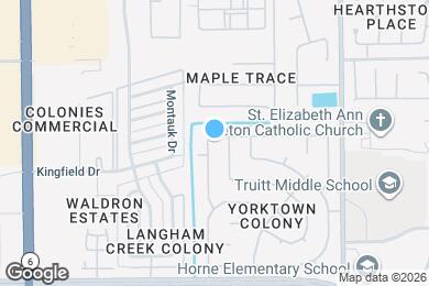Map image of the property - 6610 Bellfield Manor Ln