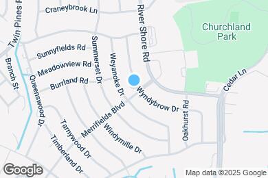 Map image of the property - 4100 Wyndybrow Dr