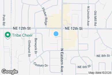 Map image of the property - 706 NE 11th St