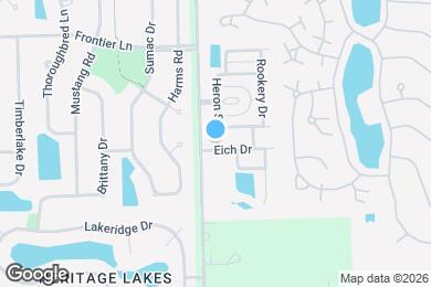 Map image of the property - 21558 Eich Dr