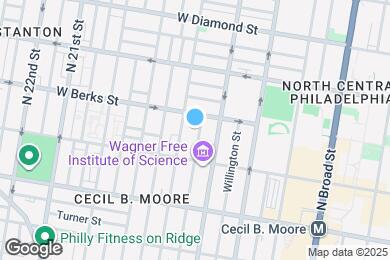 Map image of the property - 1830 N Bouvier St