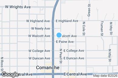 Map image of the property - 503 N Pearl St