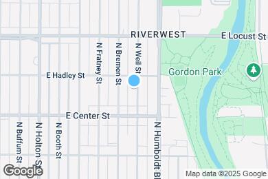 Map image of the property - 2753 N Weil St