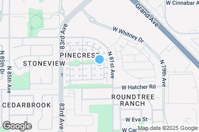 Map image of the property - 9582 N 81st Dr