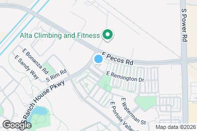 Map image of the property - 3441 S Jacana Ln