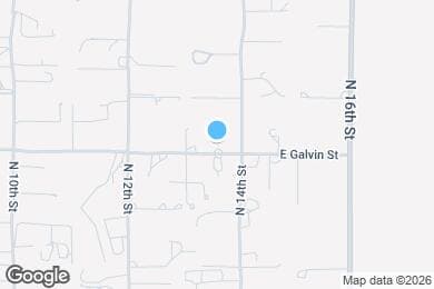 Map image of the property - 1332 E Galvin St