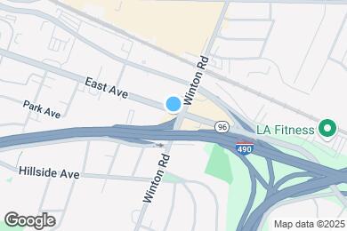 Map image of the property - 1827 East Ave