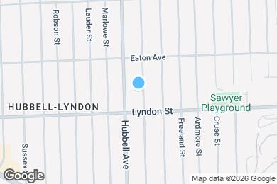 Map image of the property - 14559 Strathmoor St