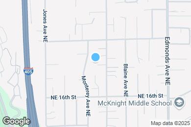 Map image of the property - 2002 NE 18th Pl