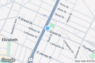 Map image of the property - 954 E Grand St