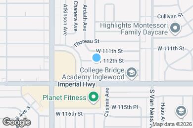 Map image of the property - 2602 W 112th St