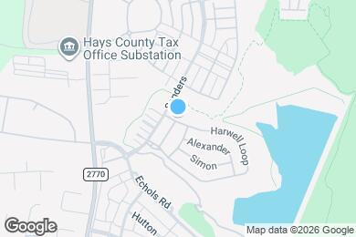 Map image of the property - 1025 Harwell Loop
