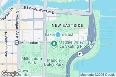 Map image of the property - 340 E Randolph St