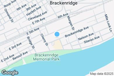 Map image of the property - 861 Brackenridge Ave