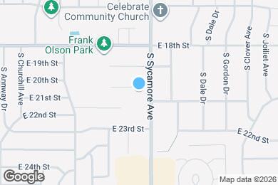 Map image of the property - Stunning 4 Bedroom 2.5 Bath Home in South East Sioux Falls