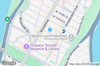 Map image of the property - 555 W 160th St