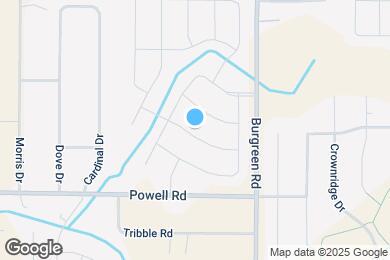 Map image of the property - 110 Citation Dr