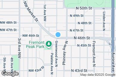 Map image of the property - 301 N 46th St