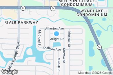 Map image of the property - 7709 Arlight Dr