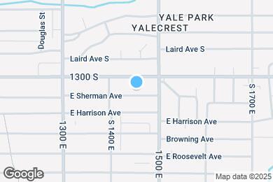 Map image of the property - 1453 E Sherman Ave