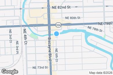 Map image of the property - 645 NE 77th St