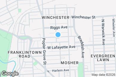 Map image of the property - 2753 Mosher St