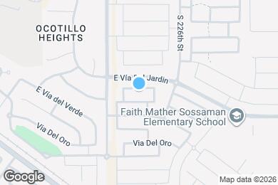 Map image of the property - 22483 E Creosote Dr