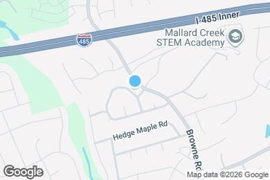 Map image of the property - 10908 White Stag Dr