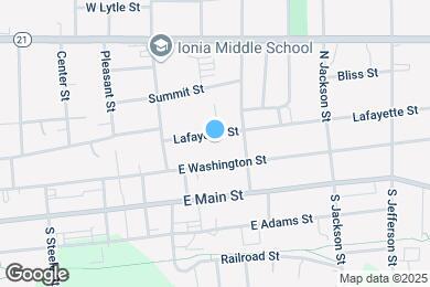 Map image of the property - 145 Lafayette St