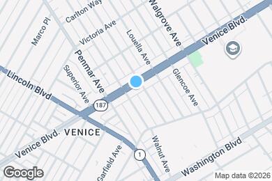 Map image of the property - 1316 Venice Blvd.