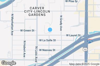 Map image of the property - 3820 N Clark Ave