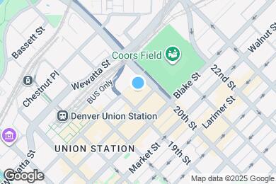 Map image of the property - 1901 Wazee St