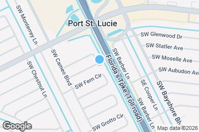 Map image of the property - 2265 SW Edison Cir