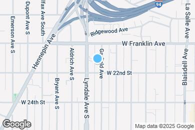 Map image of the property - 2112 Garfield Ave