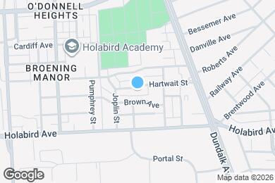 Map image of the property - 6501 Hartwait St