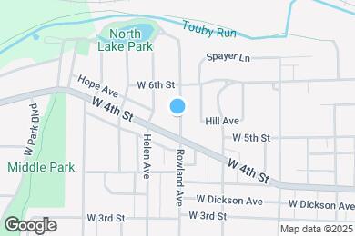 Map image of the property - 185 Rowland Ave