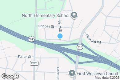 Map image of the property - 711 Lackey St